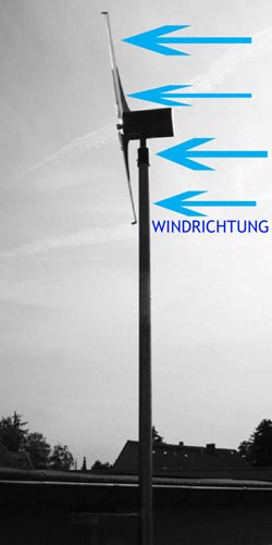 Breeze Breaker Windrichtung