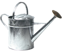 Englische Gießkanne aus Metall Englische Gießkanne aus Metall
