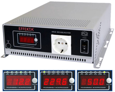 Sinus LCD Inverter 2000W 24V Sinus LCD Inverter 2000W 24V
