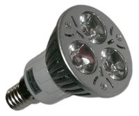 LED Spotlight 12 Volt DC E14 3x1 Watt