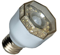 LED Lampe 3 Watt mit eingebautem Bewegungsmelder