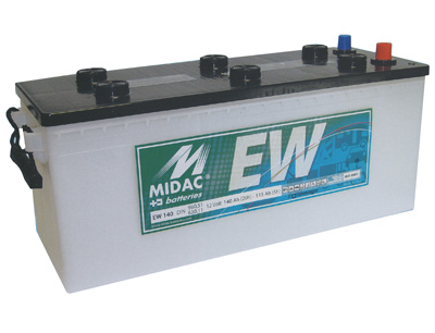 Midac EW 140 Ah 12 Volt Solar Akku Midac EW 140 Ah 12 Volt Solar Akku