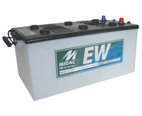 Solarbatterie Midac EW 230 Ah 12 Volt