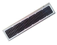Solarmodul 12 Volt und 20 Watt für Leuchtreklamen und Schaufensterbeleuchtung
