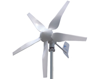 Windturbine mit 400 Watt und 75 Volt Spannung für umweltfreundliche Windkraft