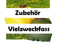 Zubehr fr Vielzweckfass - Wassertank